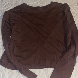 Z Supply Cocoa Long Sleeve Women's Tee
